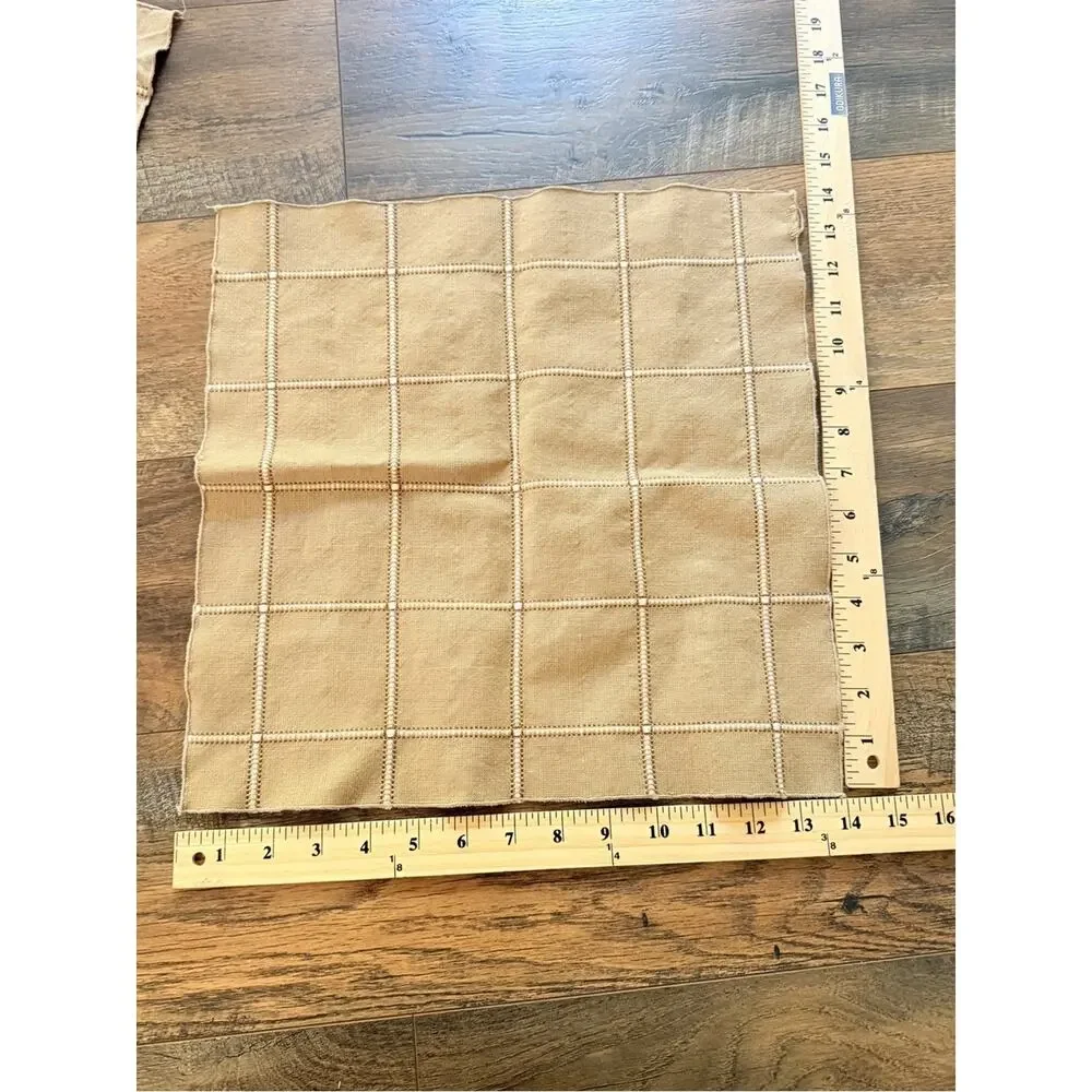 Vintage Cloth Cotton Napkins  - Set of 5 - farmhouse cottagecore country